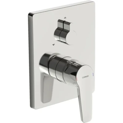 Afbeelding van Hansa, Badkamermeubels, HANSAPOLO inbouwdeel voor bad/douche, omstelling, inbouw, 5270220300066