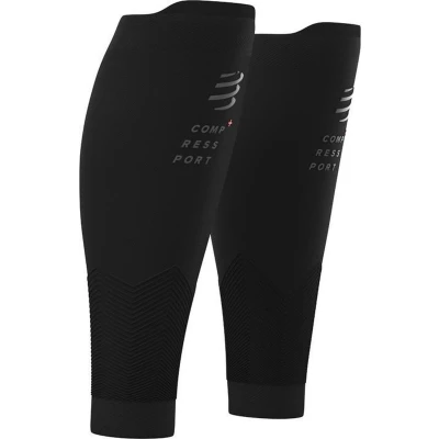 Afbeelding van Compressport R2v2 Flash sportsokken zwart/grijs maat T4