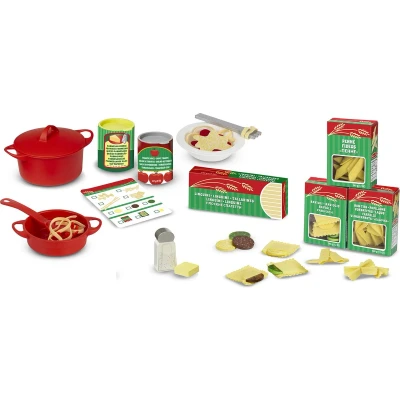 Afbeelding van Melissa &amp; Doug Pasta speelset Bereiden en serveren