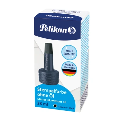 Afbeelding van Stempelinkt Pelikan flacon 28ml zwart