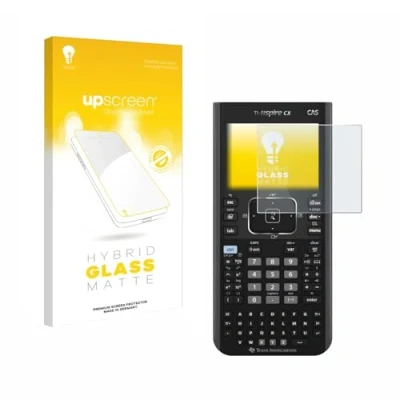 Afbeelding van upscreen Screenprotector voor Texas Instruments Nspire CX CAS Folie Beschermfolie Beschermglas matte