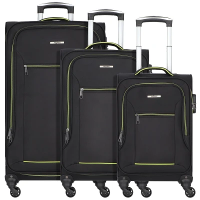 Afbeelding van Nowi SET Sevilla 4 Trolley 75 CM Kofferset, Maat: One Size, Sz lime