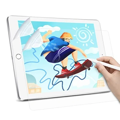 Afbeelding van TIKSSO 2 Stuks voelen als papier textuur Matte beschermende film compatibel met iPad (10.5 inch)