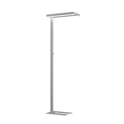 Afbeelding van Arcchio vloerlamp met dimmer 2 lichts aluminium, kunststof H: 196 cm zilver Inclusief lichtbronnen