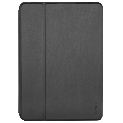 Afbeelding van Apple iPad 10.2 (2020) Hoes: Targus Click in Bookcase Shockproof/Valbescherming Zwart Kunststof Tablet Hoezen