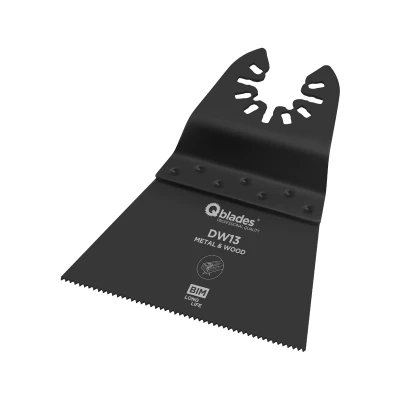 Afbeelding van Qblades DW13 68x42mm multitool Bi metalen zaagblad Hout en Metaal (DeWalt)
