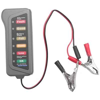 Afbeelding van Sichuny 12 V autoaccu en dynamometertester batterijstatus alternator opladen (led indicator)