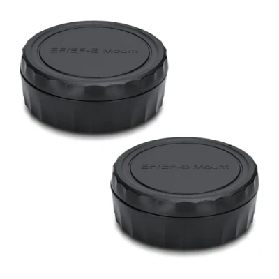 Afbeelding van JJC Body Cap + Achter Lens Set voor Canon DSLR EOS Camera&#039;s &amp; EF/EF S Mount System (2 Sets)
