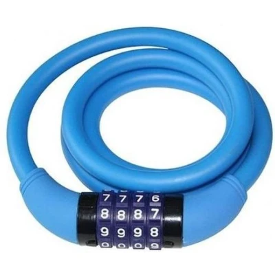 Afbeelding van Cycletech Cycle tech cijferkrulslot blauw 12/1200mm 0802793