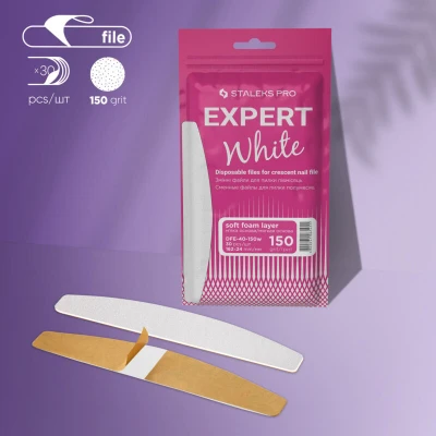 Afbeelding van Staleks VV Kit Met Foam Halve Maan 150 Grit 30 Stuks