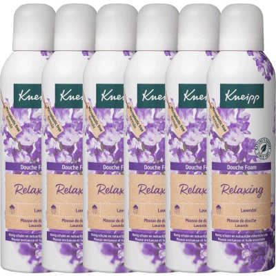 Afbeelding van 6x Kneipp Douche Foam Relaxing 200 ml