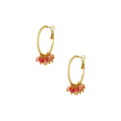 Afbeelding van Bead it up earrings Orange