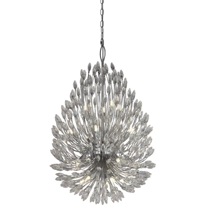 Afbeelding van Searchlight Ø 51cm kroonluchter Peacock 86012 20CC