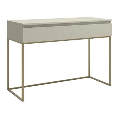 Afbeelding van NADUVI Collection Kate Bureau Greige Goud