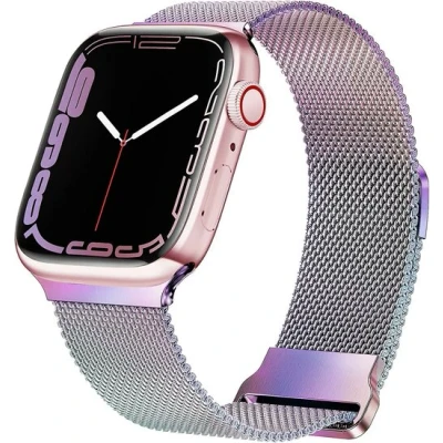 Afbeelding van Apple Watch Milanese band Multicolor Extra sterke magneet Geschikt voor 38mm / 40mm 41mm