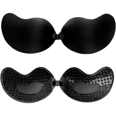 Afbeelding van BaykaDecor Luxe Onzichtbare Push Up BH Bra Kleding Accessoires Beha Vrouwen Ondergoed Dames Bralette B Cup Zwart