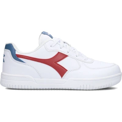 Afbeelding van Diadora Raptor Low Gs Sneakers Jongens Wit Maat 39