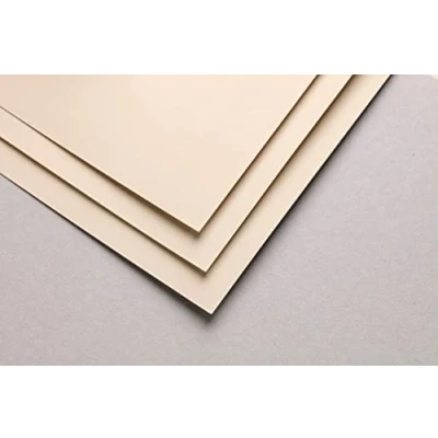 Afbeelding van Clairefontaine 696166C Paquet Papier Pastelmat 5 Feuilles Carte Spéciale pour Pastels Secs A3 29,7x42 cm 360g Beige