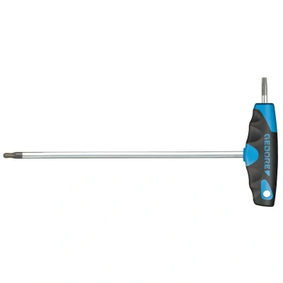 Afbeelding van Gedore DT 2143 KTX Haakse stiftsleutel met 2C T greep voor inwendige TORX schroeven T15 2647494