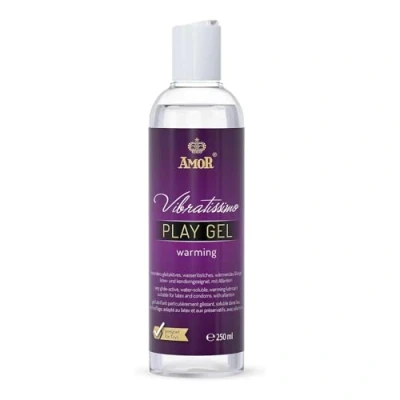Afbeelding van Vibratissimo Play Gel verwarmend 250 ml I Glijmiddel Waterbasis glijgels geschikt voor speeltjes &amp; latex condooms water gebaseerde smering