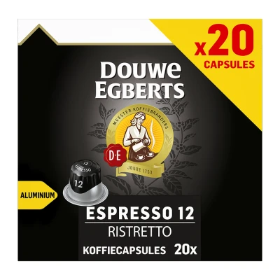 Afbeelding van Douwe Egberts Espresso ristretto capsules
