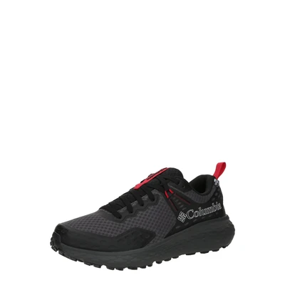 Afbeelding van Columbia Konos TRS Outdry Low Rise Trekking en wandelschoenen voor heren, donkergrijs, bergrood, maat 7,5, Donkergrijs Mountain Rood, 41.5 EU