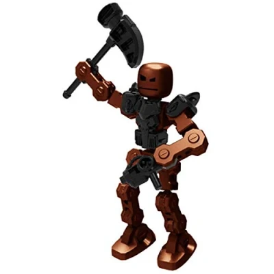 Afbeelding van KLIKBOT Villain Actiefiguren Stop Motion Animatie Speelgoed (Bash)