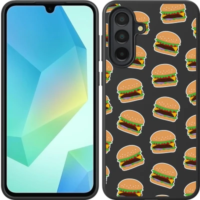 Afbeelding van Cazy Hoesje Zwart geschikt voor Galaxy A36/A56 Burgers