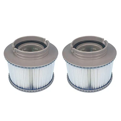Afbeelding van YanBan 2 pack vervangingsfilter voor MSPA FD2089, filtercartridgepomp geschikt alle huidige hot tubs