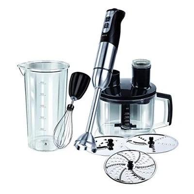Afbeelding van MPM MBL 11 Staafmixer 1.75l 800W Zwart, Roestvrijstaal, Transparant blender