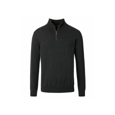 Afbeelding van Casamoda Troyer Trui, Heren, Maat: 3XL, Anthrazit