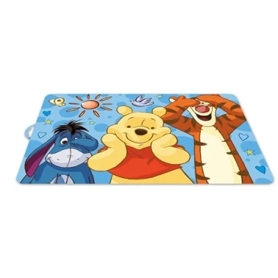 Afbeelding van p:os 68936088 Winnie de Poeh Placemat met kleurrijke Disney motief, van kunststof voor jongens en meisjes, ca. 42 x 29 cm groot, BPA vrij