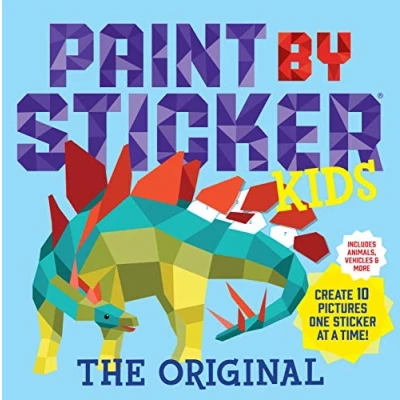 Afbeelding van Paint by Sticker Kids: Create 10 Pictures One at a Time! (Kids Activity Book, Art, No Mess Activity, Keep Kids Busy)