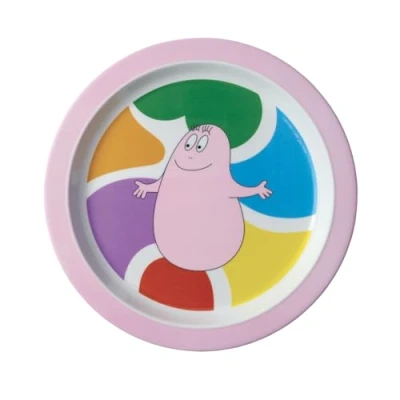 Afbeelding van Barbapapa babybord Ø 21 cm