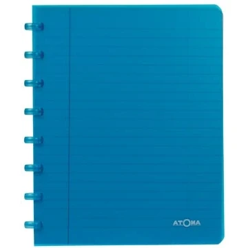 Afbeelding van Atoma Trendy schrift, ft A5, 144 bladzijden, PP, gelijnd, geassorteerde kleuren schrift