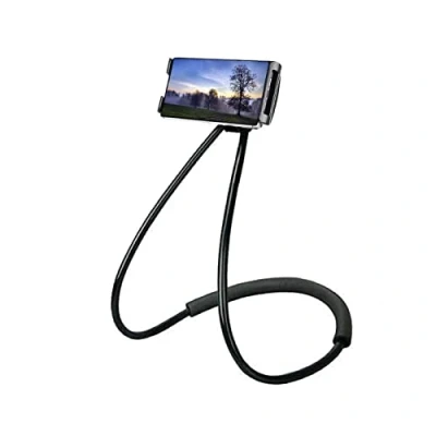 Afbeelding van Moxamo Gooseneck Verstelbare standaard, universele houder voor mobiele telefoon, luie hals, 360 graden, telefoonhouder, kantoor, met flexibele arm, lange multifunctioneel, smartphone