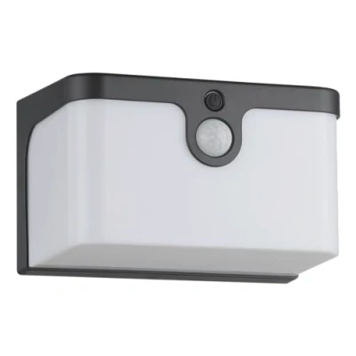 Afbeelding van EGLO Croara Solar Wandlamp Buiten zonne energie LED 15 cm Antraciet/Wit