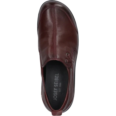 Afbeelding van Josef Seibel Instappers, Dames, Maat: 38, Bordeaux Leer