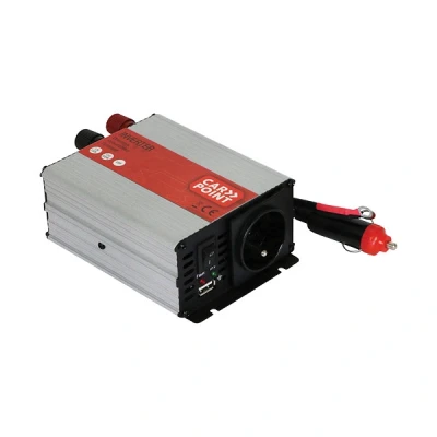 Afbeelding van Carpoint Omvormer 12V&gt;230V 150W sigarettenaansteker Frans/Belgisch stopcontact