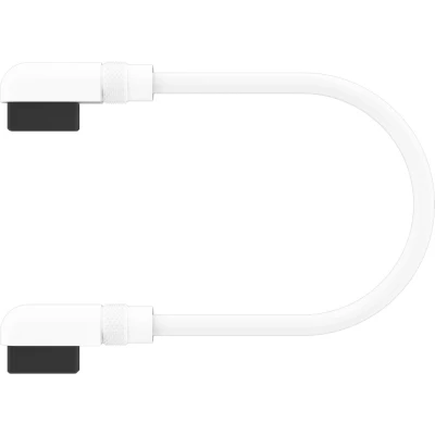 Afbeelding van Corsair iCUE LINK Cable 2 x 135 mm met 90 graden connectors wit