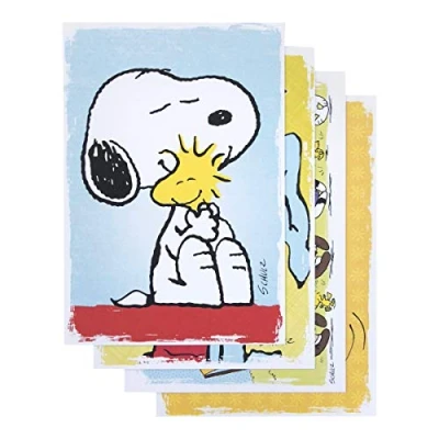 Afbeelding van Dayspring Peanuts 74870 Inspirerende kaarten in doos, blauw
