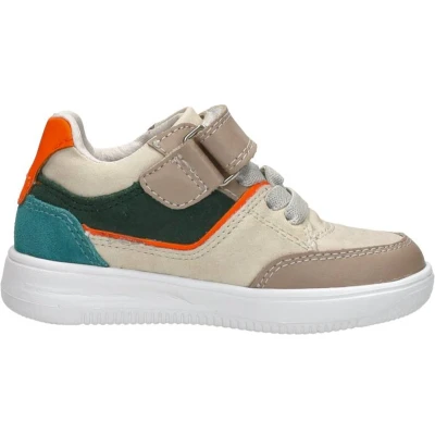 Afbeelding van Keq Sneakers laag voor kinderen, Maat: 20, Beige Leer/ synthetisch