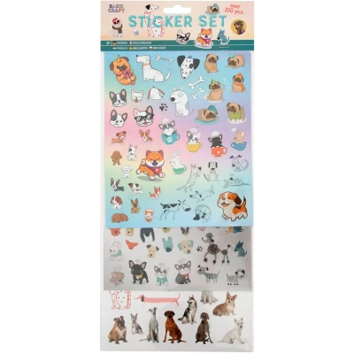 Afbeelding van Creative Craft Group Stickerset Honden, 100st.