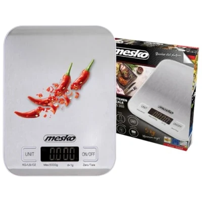 Afbeelding van Mesko Keukenweegschaal Wit MS 3169 Max 5 kg