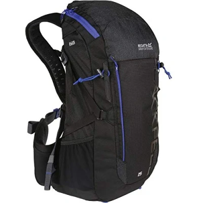 Afbeelding van Regatta Blackfell Tages Rugzak, Maat: One Size, Black/surfsp