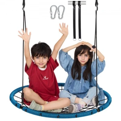 Afbeelding van VEVOR Spinnenwebschommel Ronde Schommels Kinderen Buiten 1016x45mm 340kg