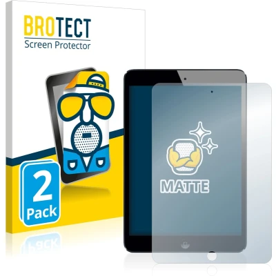 Afbeelding van BROTECT (2 Stuks) Antireflecterende Beschermfolie voor Apple iPad Mini 2 2013 Anti Glare Screen Protector, Mat, Ontspiegelend