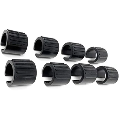Afbeelding van Design61 Silencer Meubelglijders, set van 8 stuks, vloerbeschermers, Ø 20 22 mm, met kegels