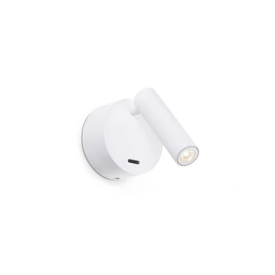 Afbeelding van Faro Lighting Boc Led Wit Leeslampje 3W 3000K