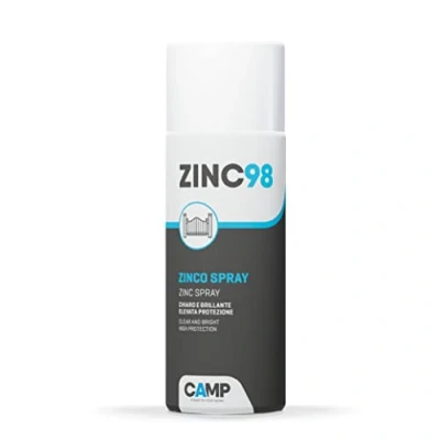 Afbeelding van Camp Zink 98 zinkspray, helder, glanzend, bescherming, antioxidant, 400 ml